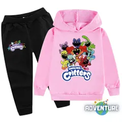 キャットナップ 長袖 パーカー 100 110 120 130 140 150 160 ピンク 女の子 スマイリングクリッターズ 服 キッズ 子供 ポピープレイタイム c5