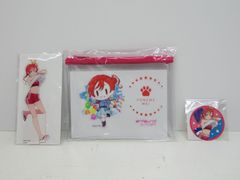 미개봉 러브라이브! 슈퍼스타!! 온라인 복권 미녀 메이 클리어 파우치 악스타 스티커 3점 세트 [Q0418-001]▲78