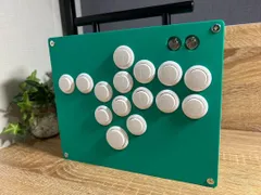 【CPC-FUZZY】レバーレスコントローラー　自作　マグネット　増設　アケコン CPC-FUZZY】レバーレスコントローラー 自作 マグネット開閉 スト