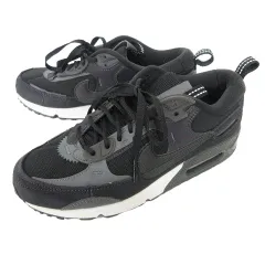 ナイキ NIKE 美品 エアマックス 90 フューチュラ W AIRMAX 90 FUTURA DM9922-003 スニーカー 靴 24.5cm 黒 ブラックのサムネイル