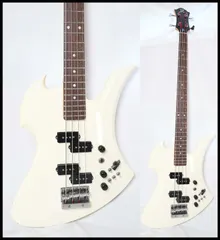 ★B.C.Rich★MB Mockinbird Bass WHITE 難あり 80年代 モッキンバードベース テイハツ期★