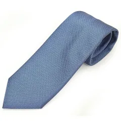 Zegna ゼニア ネクタイ メンズ ソリッドシルクネクタイ(サイズ剣幅8cm)eez23w007 Z6D01TA6-BL3 BLUE ブルーのサムネイル