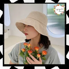 バケットハット 軽い レディース 春夏 サファリハット チューリップハット 無地 紫外線対策 旅行 折畳み お出掛け おしゃれ オルチャン シンプル UV対策 ぼうし 日よけ帽子 韓国ファッション やや広めのつば 調節ひも付き サイズ調節可能 99AC-013