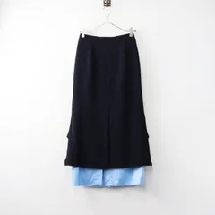 2024AW エンフォルド ENFOLD ROCKET SKIRT ロケット スカート 36/ネイビー ボトムス ロング レイヤード【2400014536768】のサムネイル