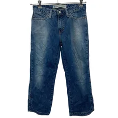 GAP デニムパンツ 6R インディゴブルー ギャップ ジップアップ クロップドブーツカット アメカジ ジーンズ 古着卸 アメリカ仕入 2507-131