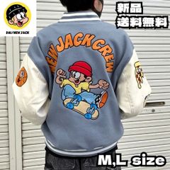 NEW JACK×A.T.C 袖PUレザースタジャン】ニュージャック in the