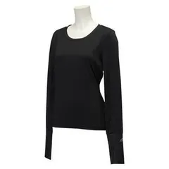 アディダス(adidas) レディース ランベースレイヤー長袖Tシャツ Lサイズ AAC82 AA2634 ブラック