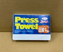 プレスタオル　トランプタオル　１個　圧縮