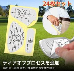 ゴルフクラブ　ショット マーカー ゴルフ練習用品 ショットセンサー ラベル