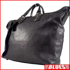 la GALLERIA ラ ガレリア 2WAY レザー トートバッグ ショルダーバッグ ブラック 黒 ボストンバッグ ボストンバッグ一覧←SEULB屋着古← HN2255