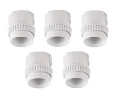 新品 スワン電器 ライティングレール用電球ソケット（口金サイズE-26）5個セット DUS-51-5S (ホワイト)