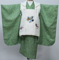 専用です☆陽気な天使ブランド☆七五三3歳男の子被布セット☆グリーン