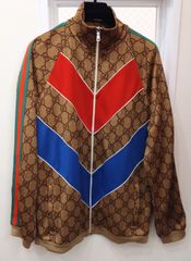 ★2060 大人気！ GUCCI グッチ GG テクニカルジャージ トラックジャケット 523488 size L