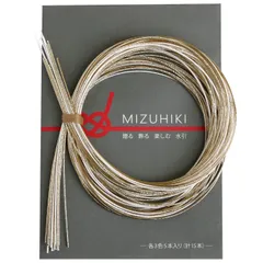 【人気商品】piece MIZUHIKI 水引アソートセット リーフレット付 3色各5本入 光 PHC-100-19
