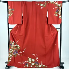 ZY-566 色無地 縮緬 花井幸子 落款 一つ紋 高級 名品 ZY-566 色無地 縮緬 花井幸子 落款 一つ紋 高級 名品 2025年最新】