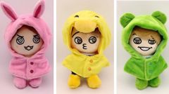 ちびぬい　kpop 服　15センチドール　関ジャニ　なにわ男子　アニマルポンチョ