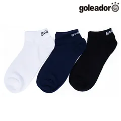 （新品）ゴレアドール/goleador アンクルソックス3足セット（A-117）
