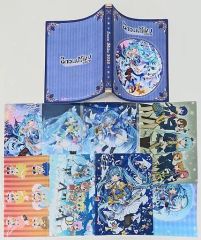 [중고] 클리어 파일 스노우 미쿠 2020 A4 클리어 파일컴플리트세트 [SNOW MIKU 2020]