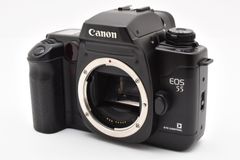 ★美品★キヤノン Canon EOS-55 ボディ ブラック★ LL11#4757