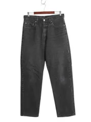 【お得なクーポン配布中!】 90s カナダ製 リーバイス 550 リラックス フィット テーパード ブラック デニム パンツ メンズ 34 32 古着 オールド ジーンズ ジーパン 黒