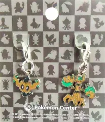 【中古】キーホルダー・マスコット(キャラクター) 708.ボクレー＆709.オーロット 全国ずかんメタルチャーム(2個セット) 「ポケットモンスター」 ポケモンセンター限定