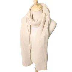 JILL by JILLSTUART ジルバイジルスチュアート 秋冬★ マフラー スカーフ リブ編み Sz.F レディースのサムネイル