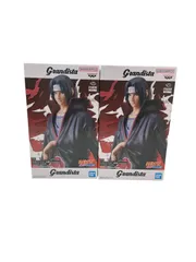 【管理番号-P】NARUTO-ナルト-疾風伝　Grandista　うちはイタチ　2個セット　フィギュア　未開封
