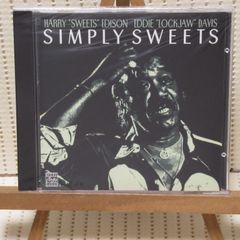 CD　未開封 (SEALED)　SWEETS EDISON / LOCKJAW DAVIS　SIMPLY SWEETS　OJC　OJCCD-903-2　ハリー “スウィーツ” エディソン　エディ “ロックジョウ” デイヴィス