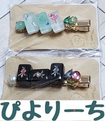 まぁじゃんヘアクリップ『ぽん』