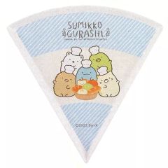 [중고] 접시 · 그릇 블루 + 크림 스미코 빵 간장 뱀부 섬유 파티 플레이트 [스미코 구라시]