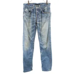 Johnbull ジョンブル ストレートデニムパンツ SS ジーンズ ボタンフライ メンズ 古着