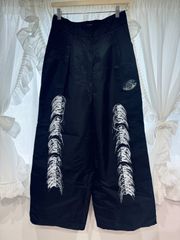 M.Y.O.B NYC ワイドパンツ ボトムス ブラック 黒