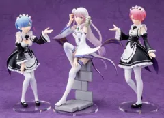 Chara Portraits レム＆ラム＆エミリア(3体セット) Re：ゼロ Amazon.co.jp: Chara Portraits レム&ラム&エミリア3体セット Re