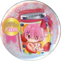 【中古】バッジ・ピンズ ラムC 缶バッジ 「ガシャポンくじ Re：ゼロから始める異世界生活 レム＆ラム あそーと8」 C賞