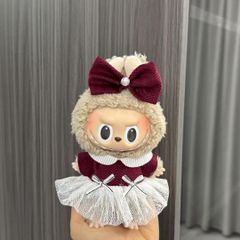 ラブブ着せ替え　17㎝　LABUBU服　着せ替え　ラブブぬい服