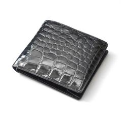 CELINE バイフォールドウォレット / クロコダイル型押しカーフスキン