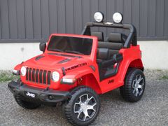 【新品訳あり】乗用ラジコン JEEP ラングラールビコン＜レッド＞