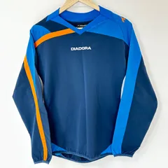 DIADORA ディアドラ 日本製 ピステ上下 セットアップ S ネイビー