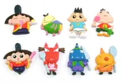 【中古】小物(キャラクター) 全8種セット 「おじゃる丸 くっつくんです」