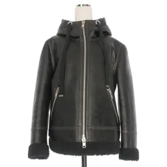 トリココムデギャルソン tricot COMME des GARCONS 10' フェイクムートンジャケット ブルゾン M ブラック 黒 TD-J011のサムネイル