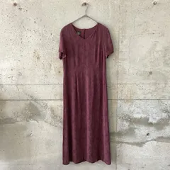 ローラアシュレイLaura Ashley花織柄ロングワンピース