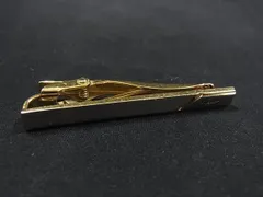 GIVENCHY ジバンシィヴィンテージ ネクタイピン タイクリップ アクセサリー ビジネス 紳士 メンズ シルバー系×ゴールド系 DI0839のサムネイル