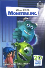 ディズニーストア ピンバッチ モンスターズインクピンバッジセットVHS風ボックス入り