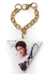 【中古】キーホルダー 石原月斗(不二裕太) ガーランドキーホルダー(テニミュ・白) 「ミュージカル『テニスの王子様 テニミュ秋の合同大運動会 2023』」