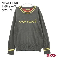VIVA HEART - 新品☆未使用ビバハート クルーネックニット セーターレディース M L　秋冬 楽天市場】ビバハート（セーター｜レディースウェア）：ウェア
