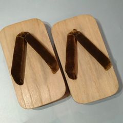 【１８】二枚歯桐下駄　最長２３．５cm (適応サイズ23.5〜24.5cm位までの方)
