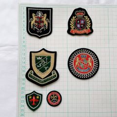 玉*屋様 TRAD 額入り ヴィンテージ エンブレム １２点セット 昭和レトロ 玉*屋様 TRAD 額入り ヴィンテージ エンブレム 12点セット