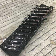 【未使用品】マックツール(MACTOOLS) ショートコンビネーションレンチ 13本セット MXS-2KS 6mm~19mm ※14mm欠品 【川口店】