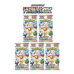 5パックセット テラスタルフェスex カードゲーム バラ売り