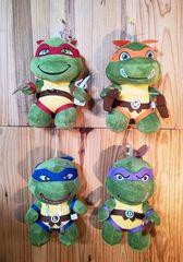 ミュータント タートルズプラッシュキーチェーンA× 4種アソートTURTLES